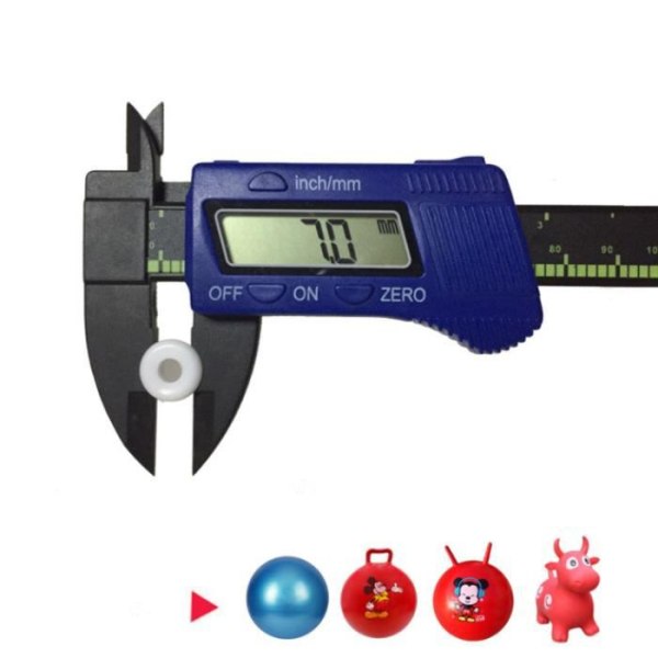 TD® GYM BALL - Yoga bold Tilbehør til yoga bold Gasudvinding Motion Fitness GYM Glat