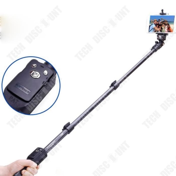 TD® Selfie artefakt bluetooth selfie stick rekommenderad fjärrkontroll mobiltelefon kamera selfie stick