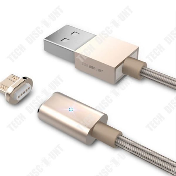 TD® USB-kabel Android-mobiltelefon Nylonflätstöd Snabbladdning Stabil laddning