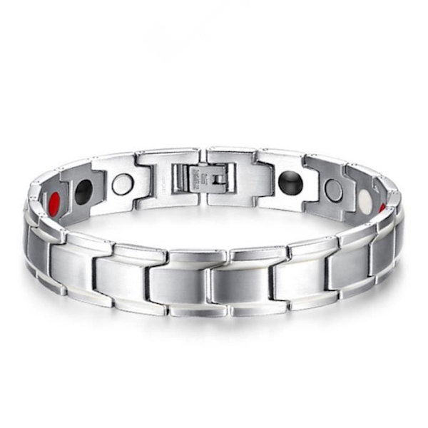 Armband - TD® - Man - Titanstål - 12mm bredd - 21cm längd svart guld