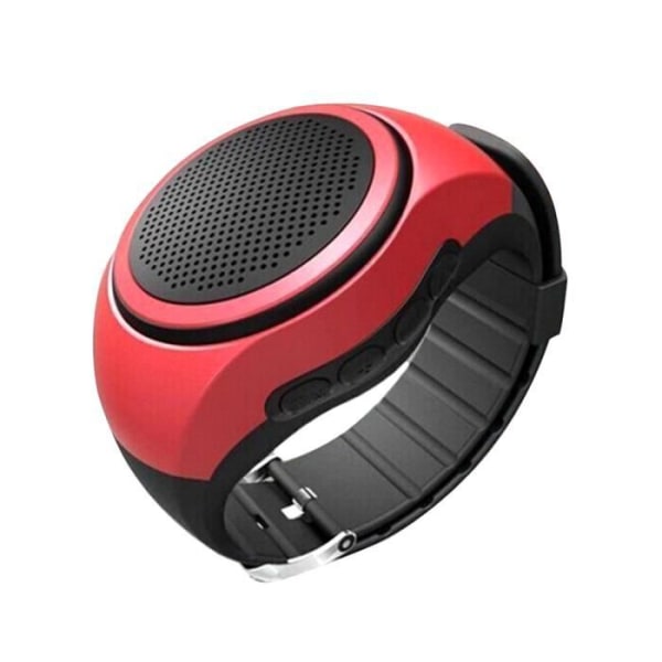 Titta på Bärbar Bluetooth-högtalare Mini Bluetooth 2.1-högtalare + EDR-sporthögtalare TF FM-ljudradio (röd)