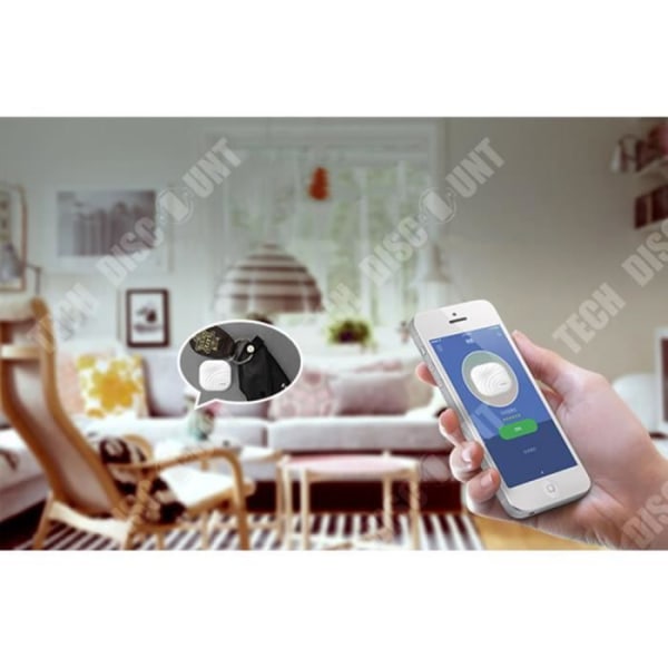 TD® White Two-Way Tracker Anti-Lost Patch för Anti-Lost Device