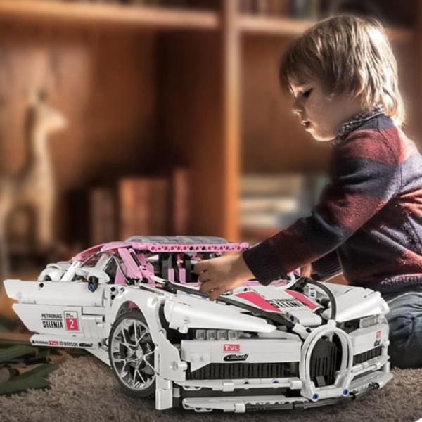 C® Car Series Supercar Model Technic Creator 42083 Building Block Kit Tegelleksak för pojke Julklappar