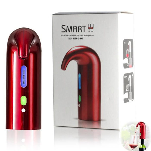TD® Automatisk vin, drikke, varmt vand, alkohol, øl, bar, elektronisk, vandpumpe, rødvinsflaske, fest.