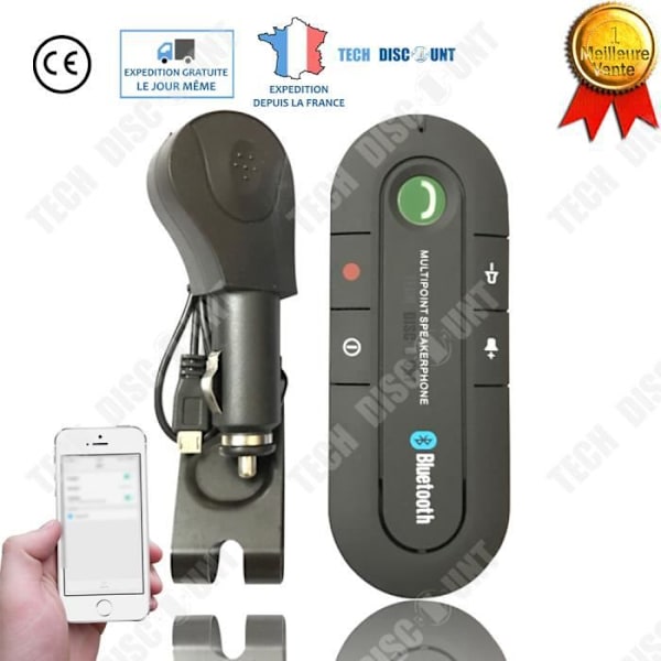 Bluetooth-vastaanotin auto USB audio iphone handsfree puhelut lataus kaapeli versio 4.1 sovitin taajuus