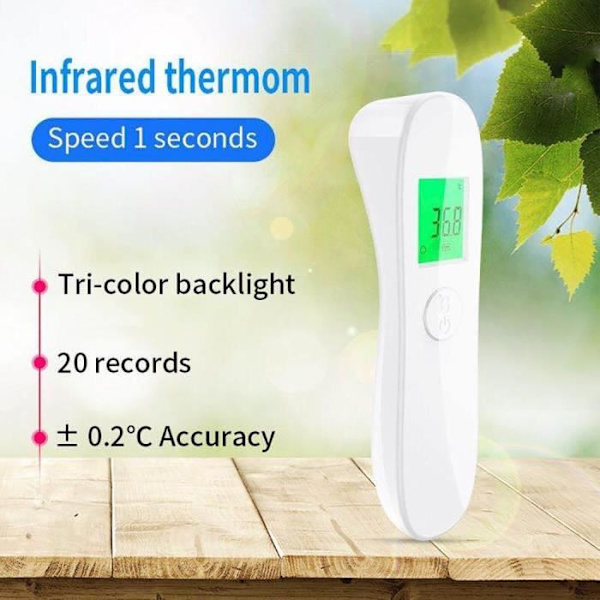 Beröringsfri panntermometer, exakta avläsningar, digital infraröd elektronisk termometer för baby, barn, vuxen