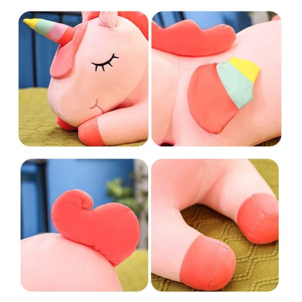 Plush toy - TD® - Unicorn - 60 cm - Soft - Comfortable - Cotton PP Regnbågens färger