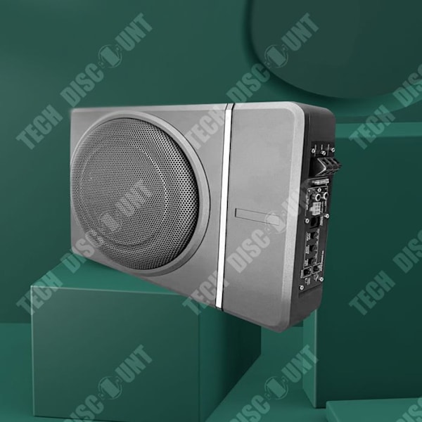 TD® Bil subwoofer 10 tommer støjende subwoofer ultra-tynd sædebund subwoofer 12v