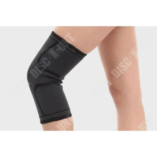 Kompressionsknäskydd - TD® - Svart - Unisex - Stöd för Sport - Idealisk för Fitness svart
