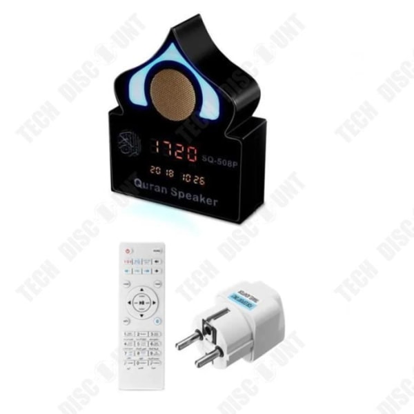 TD® Lantern trä bluetooth högtalare MP3 klocka högtalare böneklocka koranen trådlös usb bluetooth högtalare