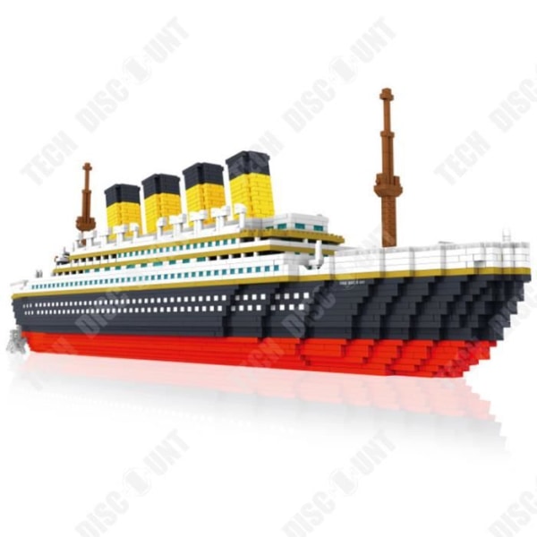 TD® modell fartyg kryssningsfartyg byggsten stor Titanic Set 3800 st mini block leksaker DIY 3D pussel Barn Pedagogisk leksak