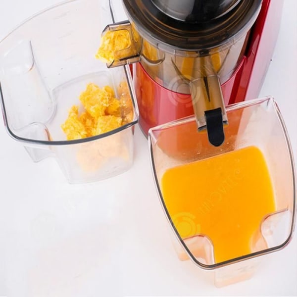 INN® Saftpresser uden filter multifunktionel juiceudtrækker automatisk separation af juice fra grøntsager og frugter