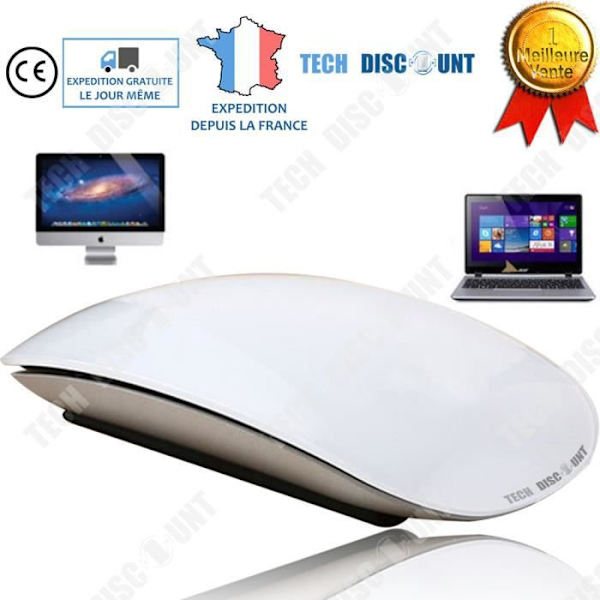 Trådlös mus utan snabb tryckknapp kontorsdatorer Optisk Högupplöst precision PC-bärbara datorer ergonomisk slimmad