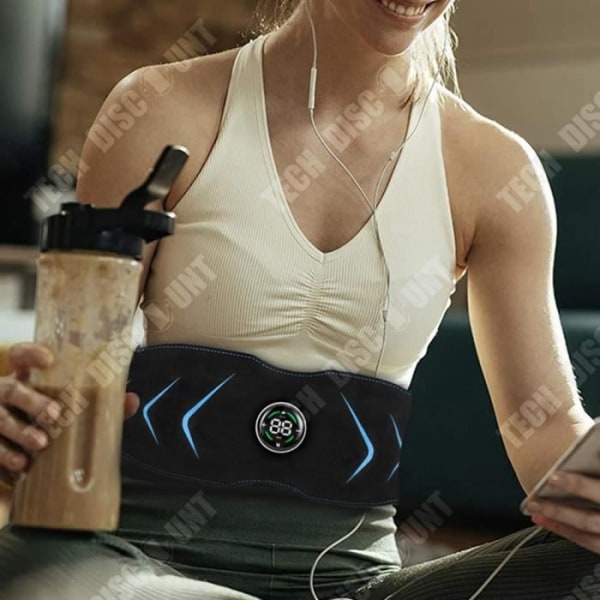 TD® Abdominal Fitness Instrument, Touch Screen Magmuskelbälte, Lazy Fitness Machine