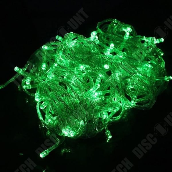 TD® LED String Lights, 400LED 50M Fairy Lights, 8 lägen String Lights för jul, fest, bröllop (grön)