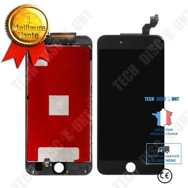 TD® iPhone 6 Valkoinen Näyttö Koko