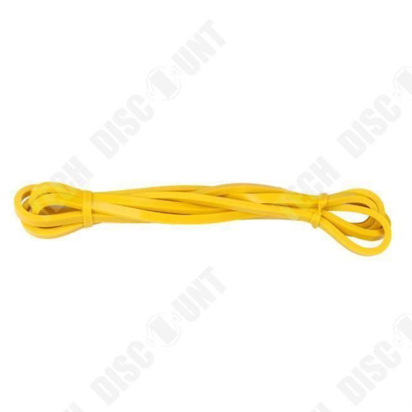TD® Elastisk Cross-fit Bånd - Modstandssele - Latex Body gym Ekspander - Multifunktionel Fitness Træning Gul