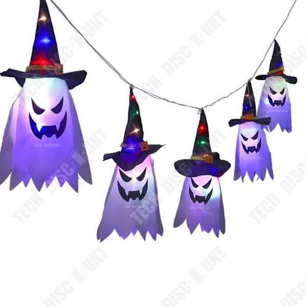 TD® LED-kangastäyte valoköynnös Halloweeniksi, koristevalot, lomajärjestely, lyhdyt, kummituskangas.