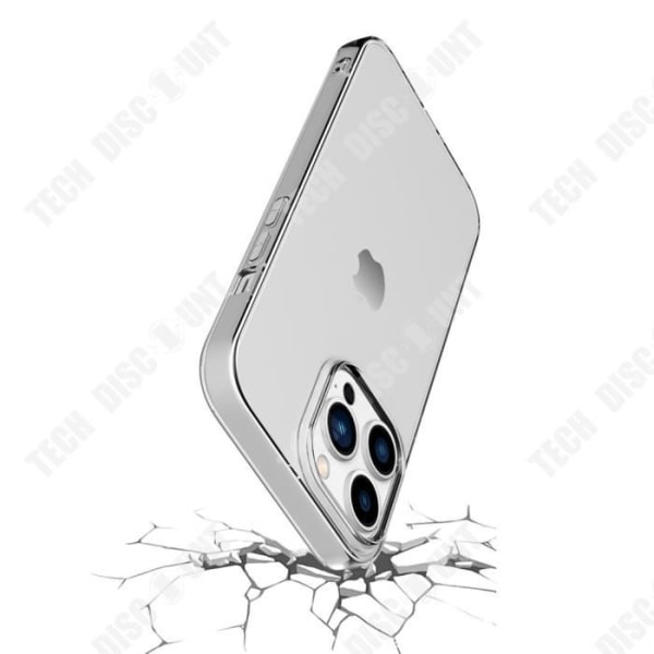 TD® Sopii iPhone 14 Pro:lle, puhelimen suojakotelo, vedenpitävä silikonikuori, läpinäkyvä pehmeä kotelo