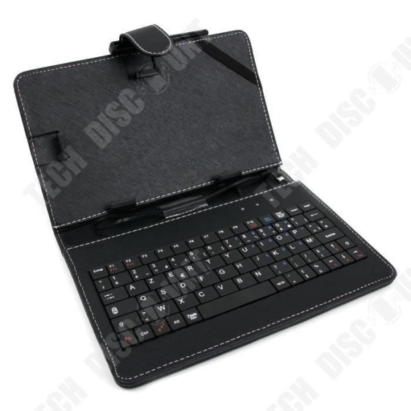 TD® 7 tums svart tabletfodral för Lenovo Tab 2 A7-10, Tab 2 A7-30 och Tab 2 A8 Touch Pen/tangentbordstillbehör för surfplatta