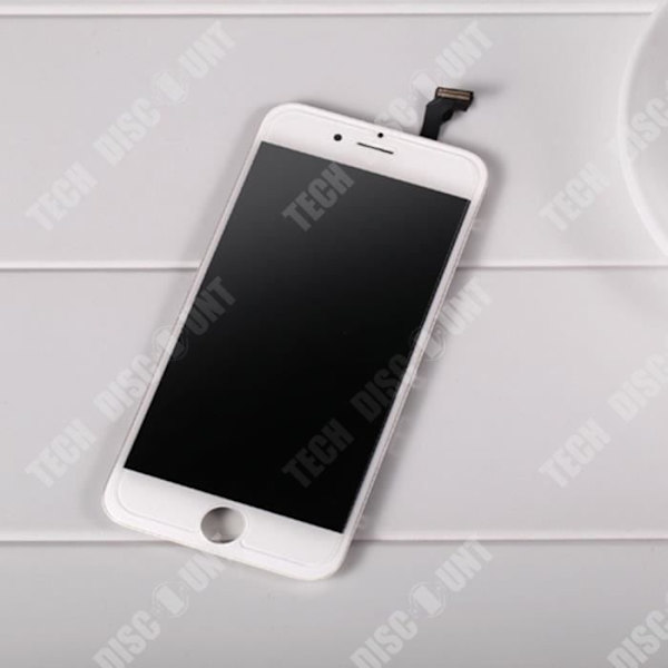 TD® Komplett skärm för iPhone 6S färdigmonterat vitt pekglas + LCD-skärm - Visiodirect