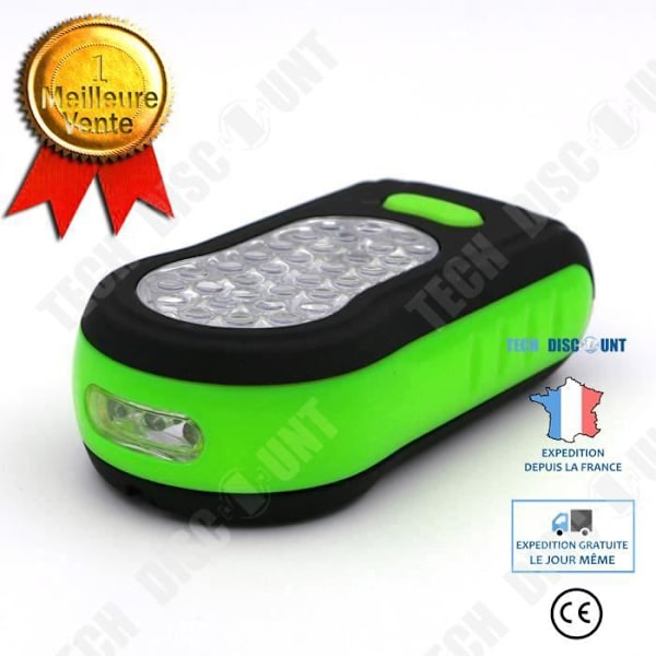 TD® Portable Light 33 LED Work Light Torch Lantern Camping Cykellampa Bärbar lampa för resor, vandring, camping