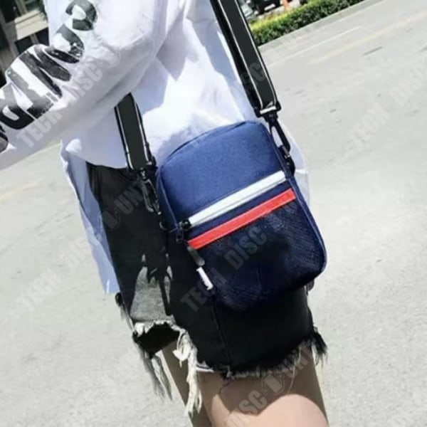 TD® Casual mesh sportväska matchande liten väska par axelväska mobiltelefonväska tote bag