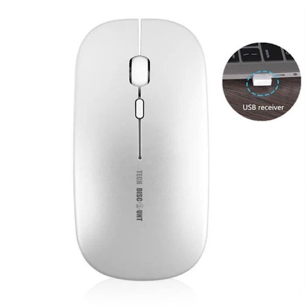 Trådløs mus TD® Universel Stilleknap Plug and Play