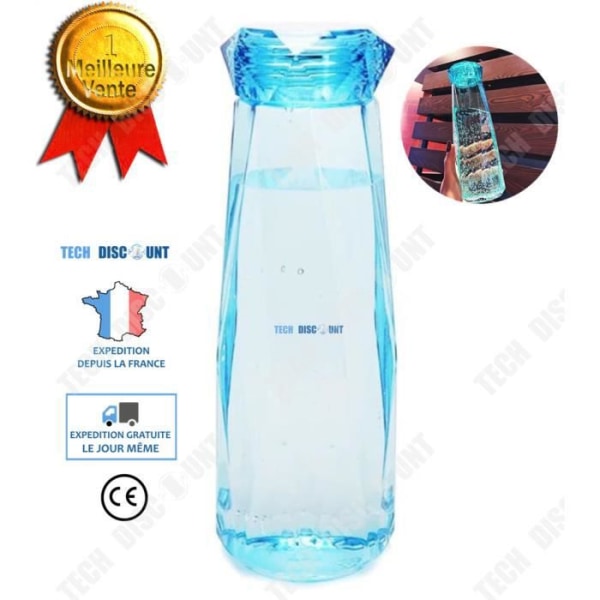 TD® Flaske glas plastik 620ml vand genanvendelig drikkedunk barn sport bærbar rejse juice camping økologisk dunk stort kontor