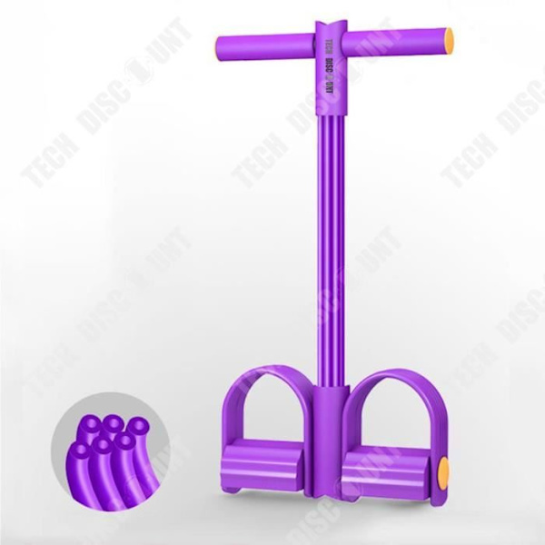 TD® Pedalavdragare 4-rörs yoga 6-rörs fettreducerare fyrrörssäteshjälp fitness dragrep