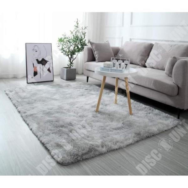 Ultra Zone blødt Shaggy Tæppe Nursery Hjem Værelse plys Tæppe Dekor 200x300cm