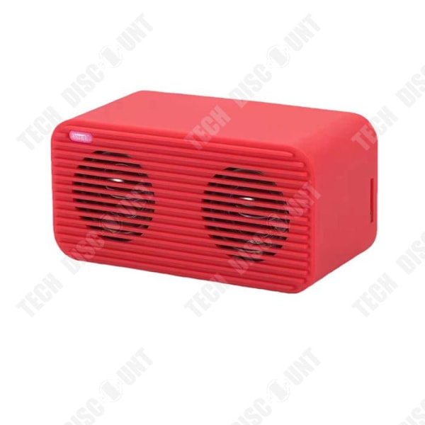 TD® Desktop Bluetooth-ljudhögtalare, dubbla högtalare, Cuboid subwoofer, stöder TF BT FM TWS