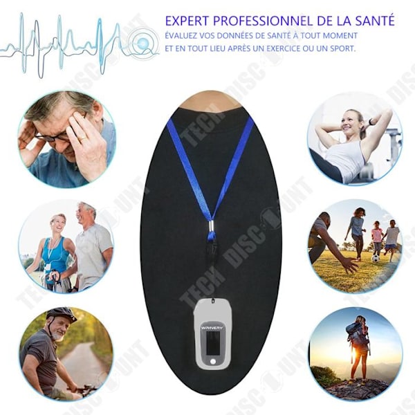 TD Sundhedsmonitor 10.2cmx6.3cmx3.7cm Søvnmonitorer Sundhedsmonitorer Finger clip søvnmonitor