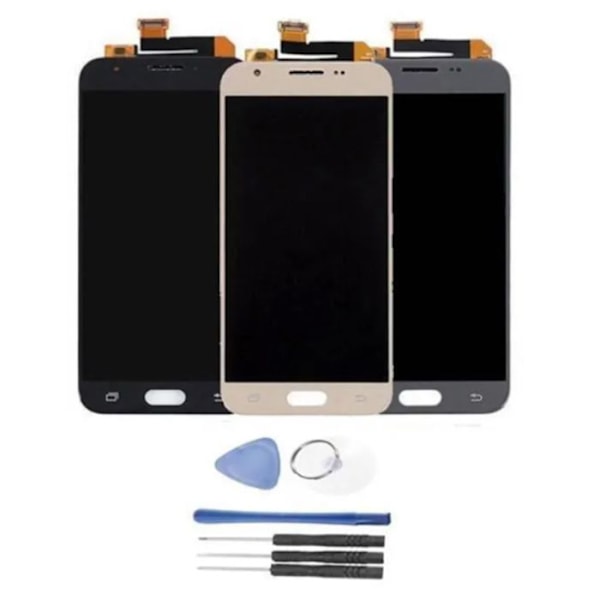 Mobilskærm TD® S7 Edge G9300-Guld-Ersatztouchskærm