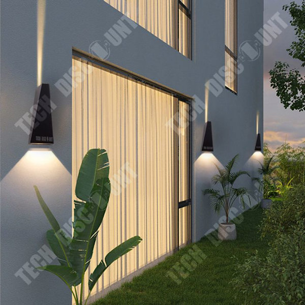 TD® Mur LED lampe gang, sti, balkon moderne enkel vægmonteret udendørs kreativ sengebord stue soveværelse lampe