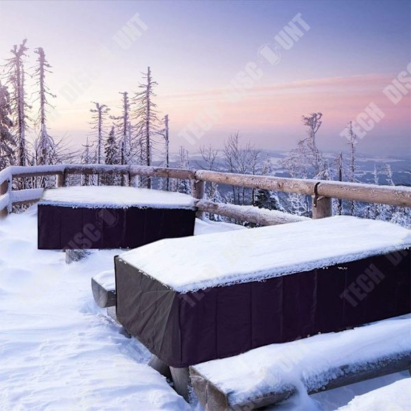 Praktiskt överdrag för trädgårdsmöbler Vindtätt Vattentätt UV Universal Vattentätt tyg Sofföverdrag 180 x120 x74 cm