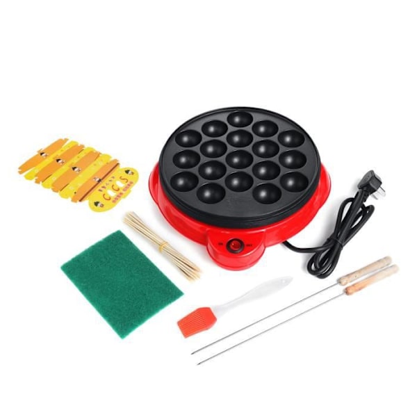 TEMPSA 18 Huls Takoyaki Grill Plade - 650W - STRØM TIL