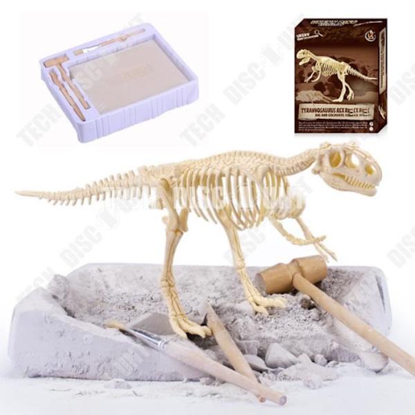TD® Tyrannosaurus leksak dinosaurie barn jura världsfödelsedag Rex arkeologisk utgrävning montering skapelse pussel skelett