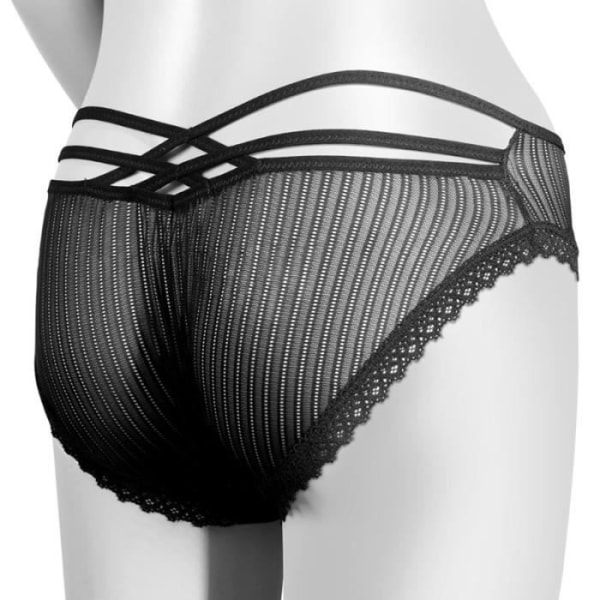 Nya vibrerande trosor 10 funktioner Trådlös fjärrkontroll Strap On Underwear Vibrator för kvinnor Sexleksak 7,5x2cm