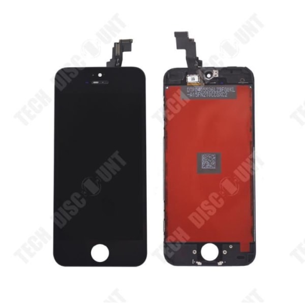 TD® 4,7" Skærm iPhone 8 Sort Komplet + LCD TOUCH GLAS PÅ CHASSIS + VÆRKTØJER