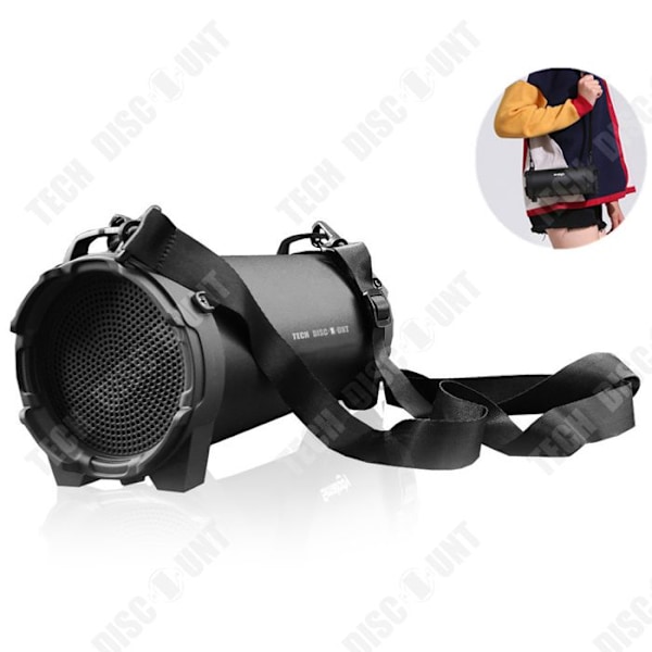Bluetooth-kaiutin - Audio TD® - 32 Gt - 5 tunnin akunkesto - Bluetooth 5.0 - Kannettava ja siirrettävä