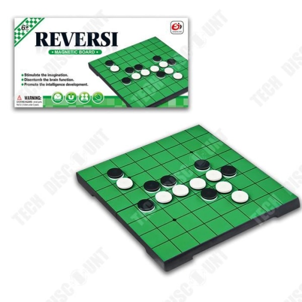 TD® Engelsk version af brætspillet Go i sort og hvidt Farvet kasse Go sort og hvidt voksen med magnetisk spillebræt