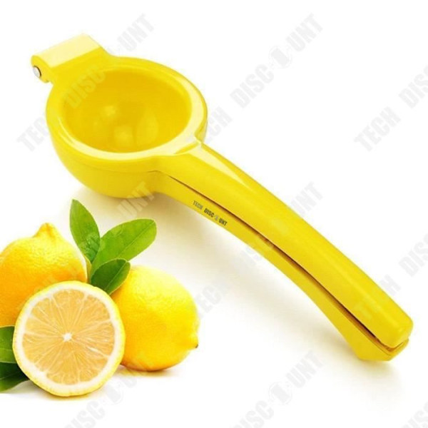 TD® Professional Manual Citrus Juicer Gul Aluminium Citron Hand Juicer Apelsiner Juice Emalj Frukt Grönsaksredskap Kök Cockt
