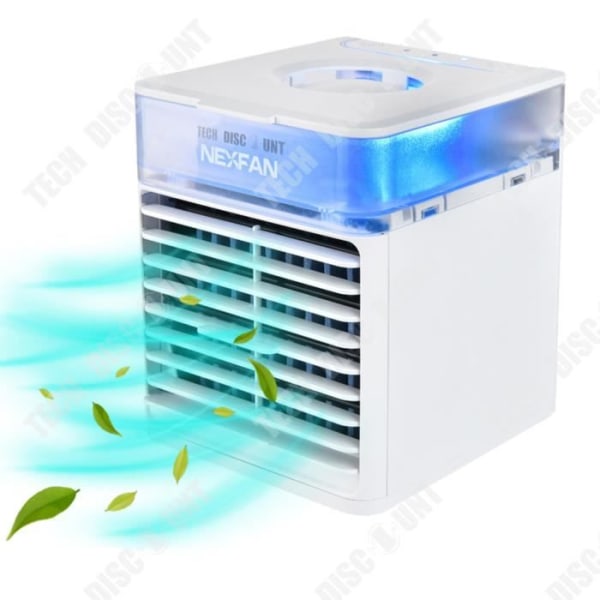 TD® Colorful LED Air Cooler Office Sovrum Liten mobil luftkonditionering Sterilisering Multifunktion USB Luftkonditioneringsfläkt