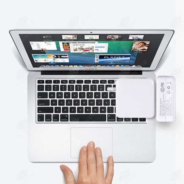 HTBE® Passer til Apple MacBook 60WT laptop oplader strømadapter til direkte opladning