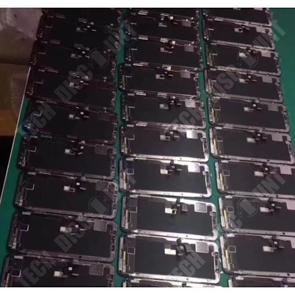 TD® Alkuperäinen LCD-näyttö kosketuslasilla iPhone 6S Plus -runkoon musta