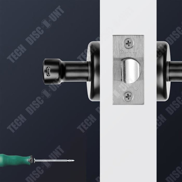 TD® Sovrumsdörr Trädörr Fingeravtryckslås Hemmakontor Sfäriskt nyckelhål Smart Lock