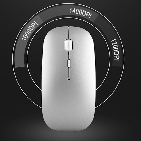 TD® Vit trådlös mus kringutrustning datortillbehör laptop USB-anslutning kringutrustning för dator