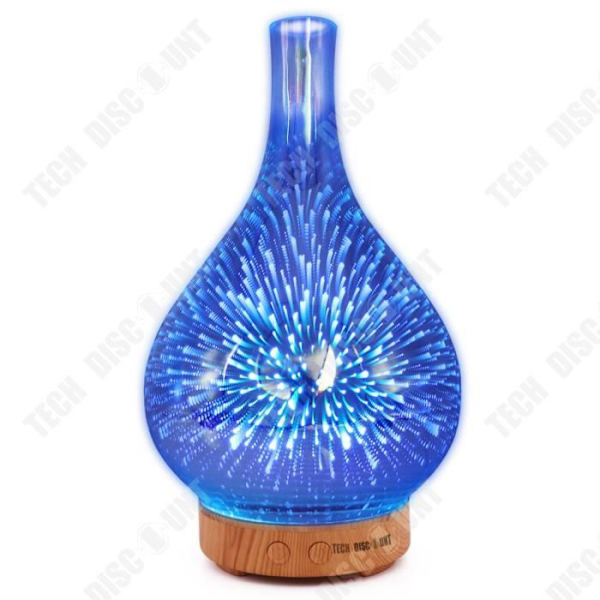 TD® Colorful LED Light Gradient Color Aromatherapy Luftfuktare Colorful Light Aromatherapy Machine