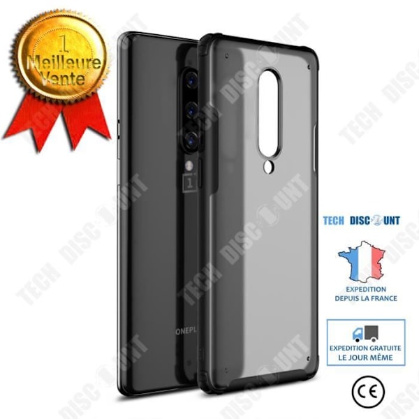 TD® Sopii OnePlus 8 Pro puhelimen koteloon, kokonaisuudessaan iskunkestävä, puoliläpinäkyvä.